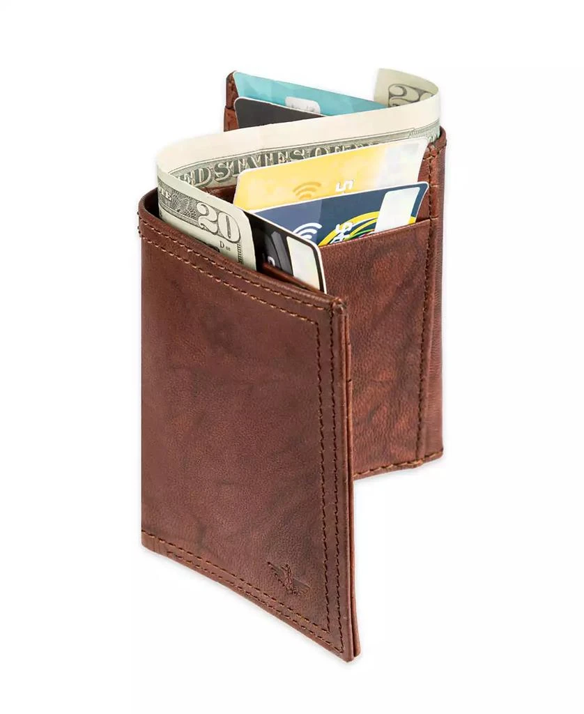 Dockers Men's RFID Crunch Leather Z-Fold Trifold Wallet 5