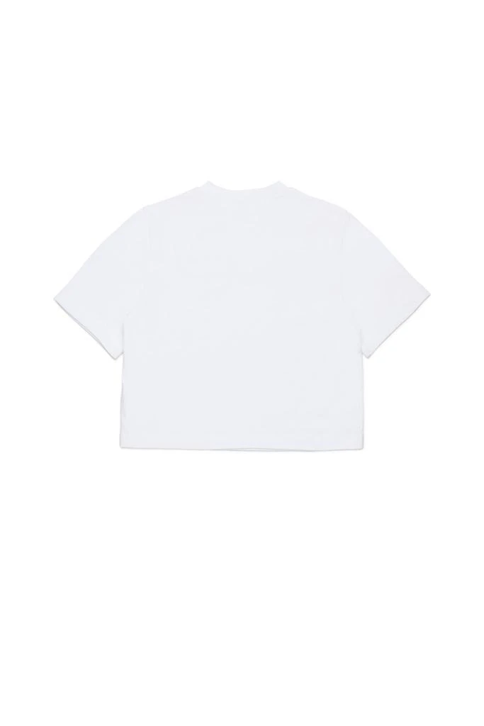 Marni Kids Marni Kids Logo Printed Cropped T-Shirt 2