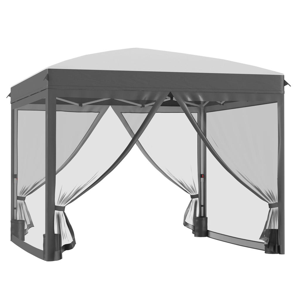 Streamdale Furniture Streamdale 10' x 10' Pop Up Canopy Tent with Netting