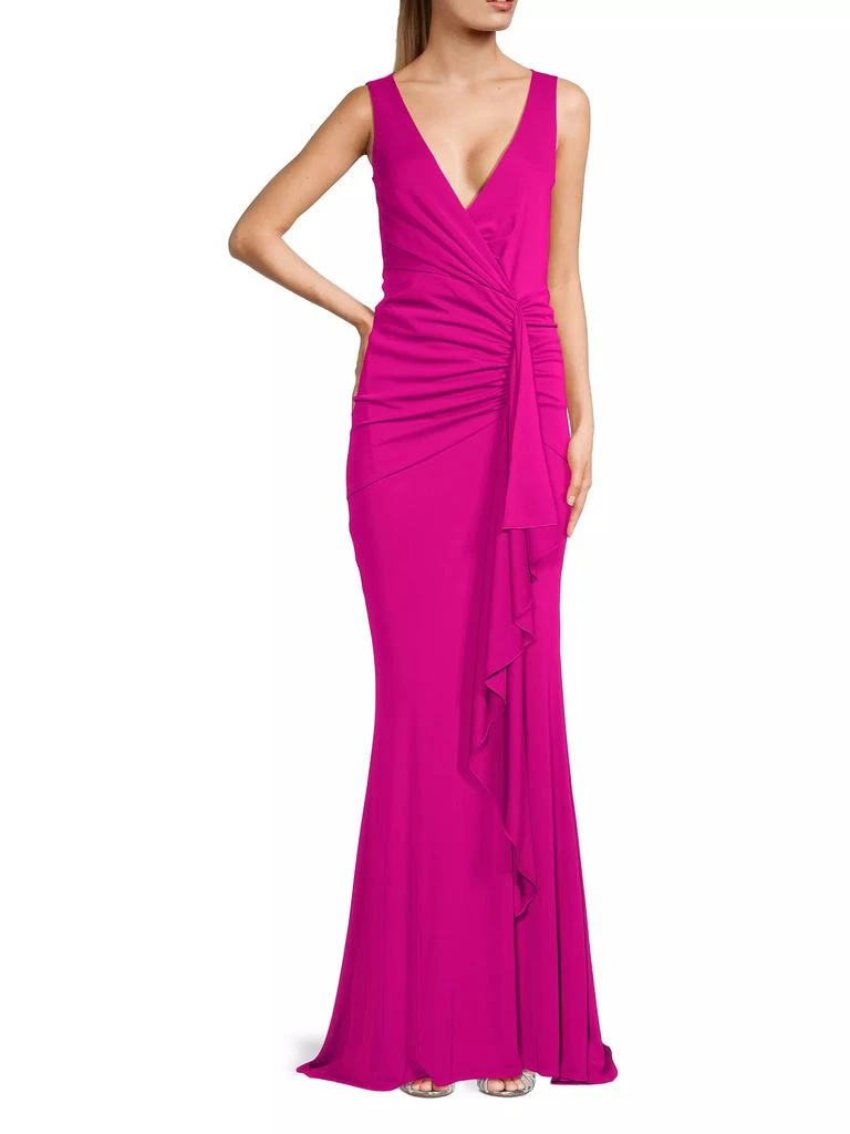 Donna Karan Cascade Sleeveless Draped Gown 2