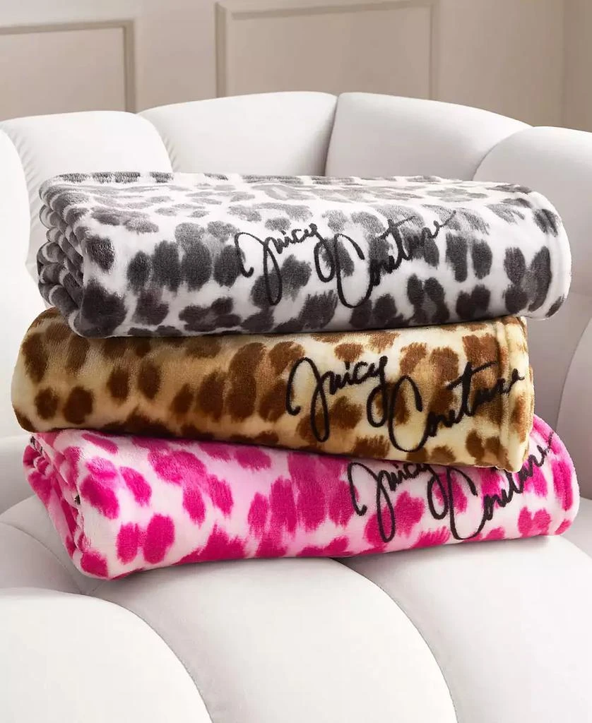 Juicy Couture Plush Throw 7