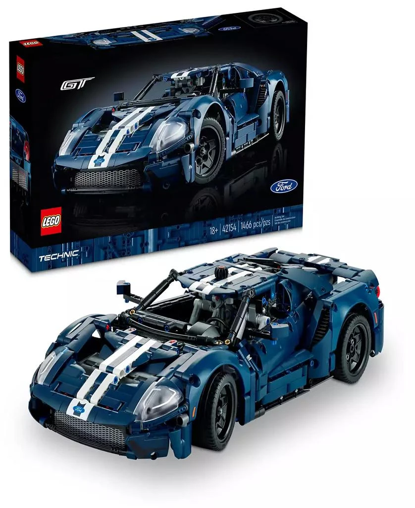 LEGO® Technic 42154 2022 Ford GT Toy Vehicle Building Set 1