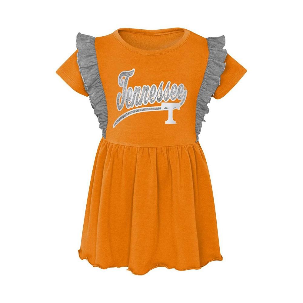 Outerstuff Girls Toddler Tennessee Orange Tennessee Volunteers Too Cute Tri-Blend Dress