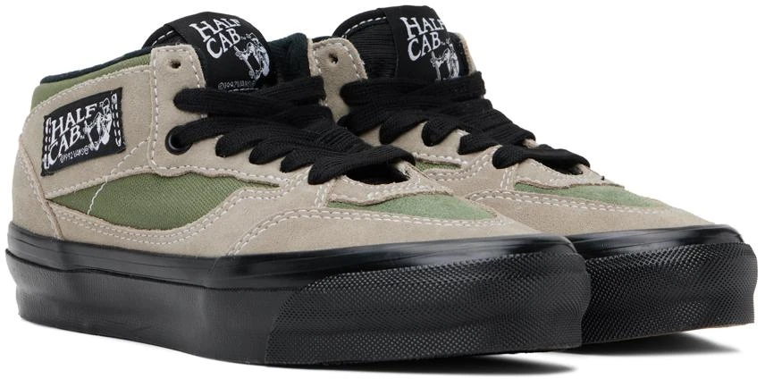 Vans Taupe & Khaki Half Cab Reissue 33 Sneakers 4