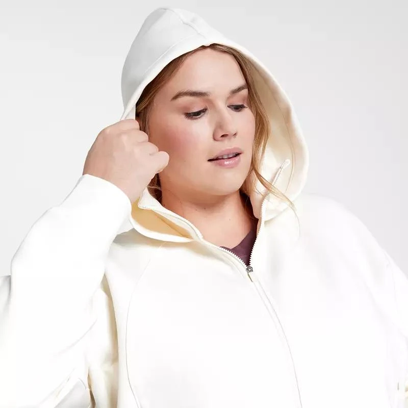 CALIA CALIA Women's Soft Scuba Full-Zip Jacket 10