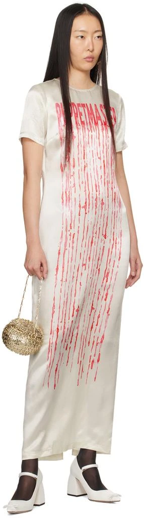 Puppets and Puppets Off-White 'Puppetmaster' Maxi Dress 4