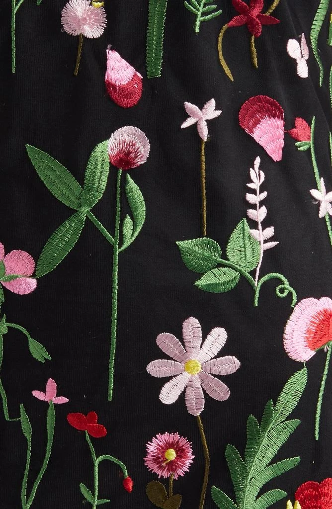 Sam Edelman Embroidered Sleeveless Sheath Dress 6