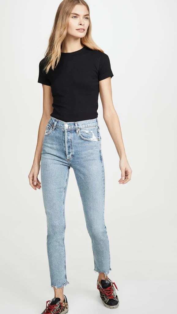 AGOLDE Nico High Rise Slim Fit Jeans 4