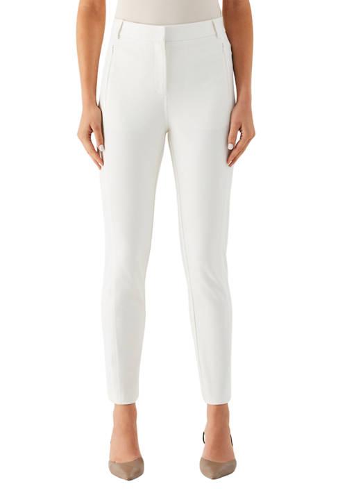 Rafaella Womens Slim Seam Bistretch Pants