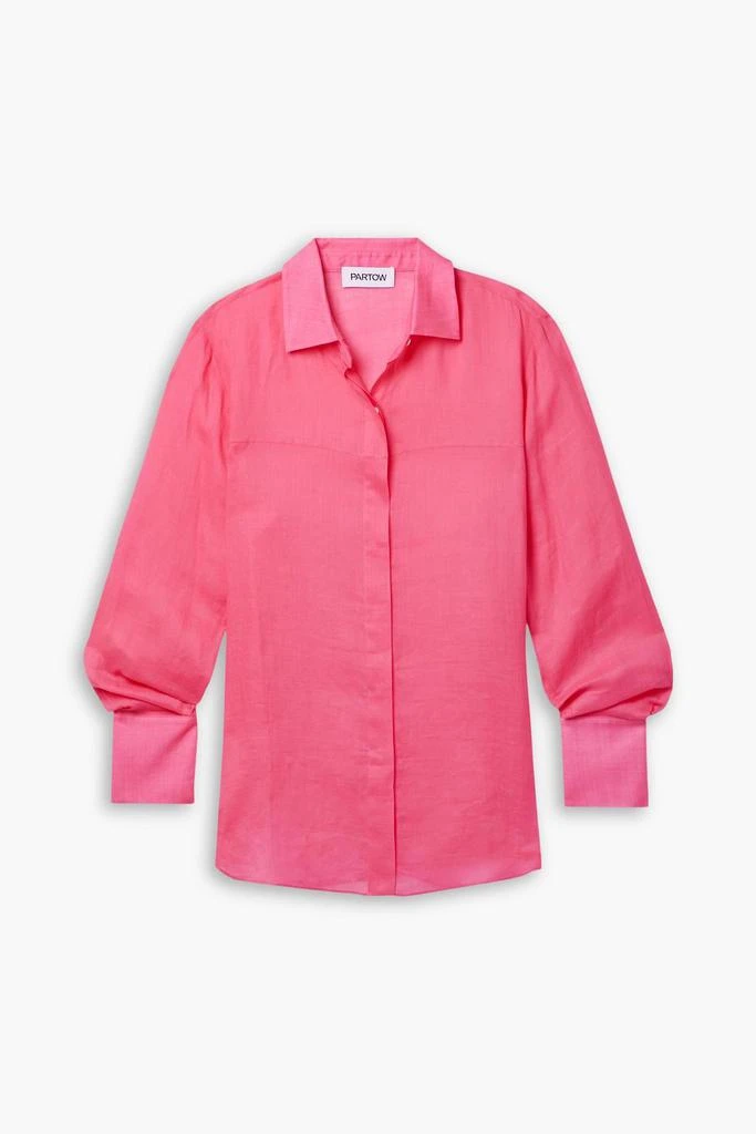 Partow Juliette ramie shirt 1