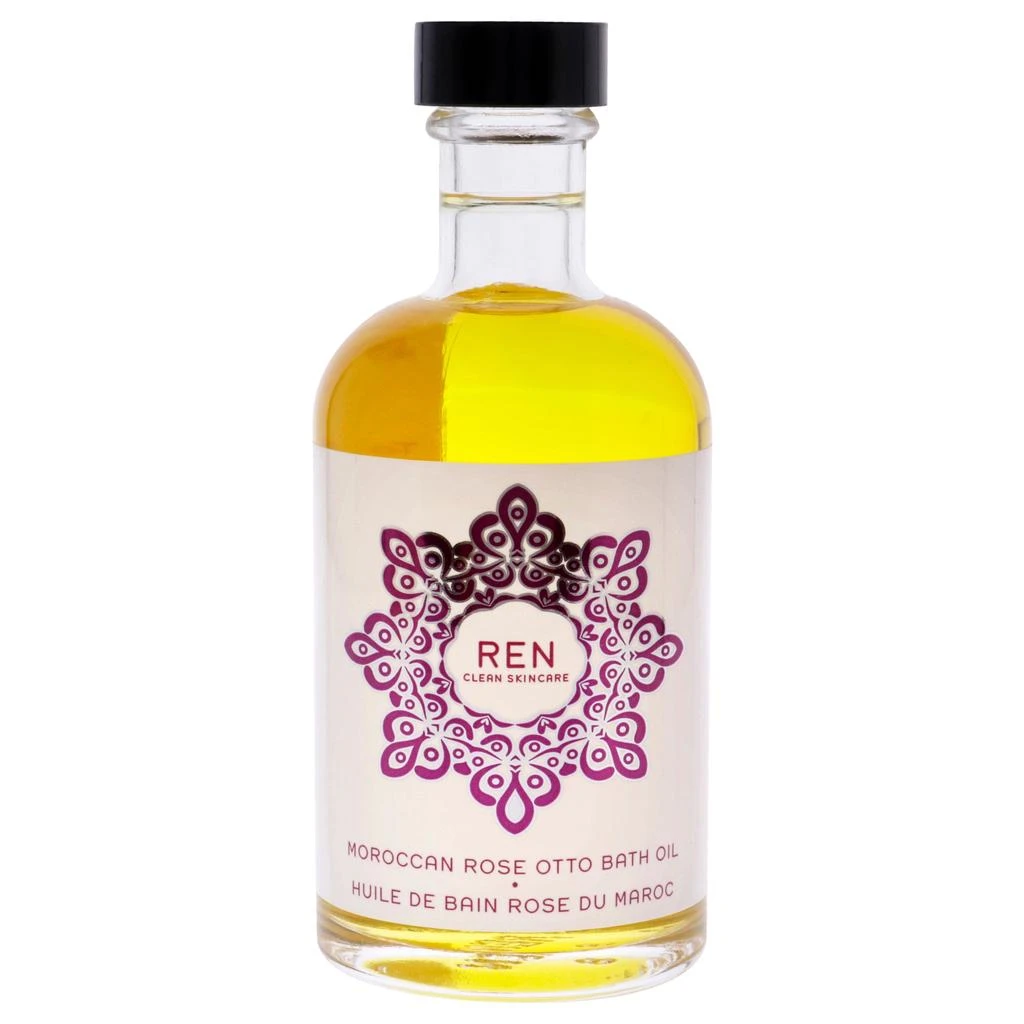 REN Clean Skincare Moroccan Rose Otto Bath Oil by  for Unisex - 3.7 oz Oil 2