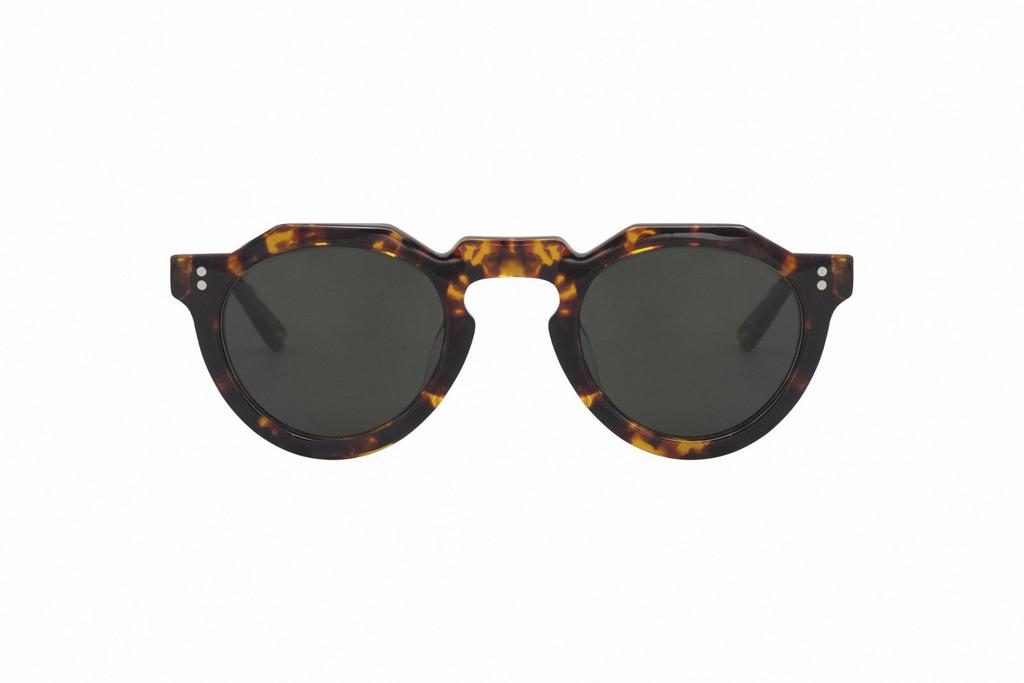 Lesca Lesca Pica Round Frame Sunglasses