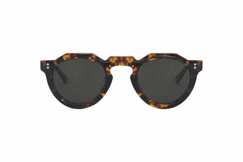 Lesca Lesca Pica Round Frame Sunglasses 1