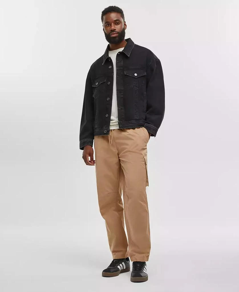 Mode of One Men's Regular-Fit Denim Trucker Jacket, Created for Macy's 1