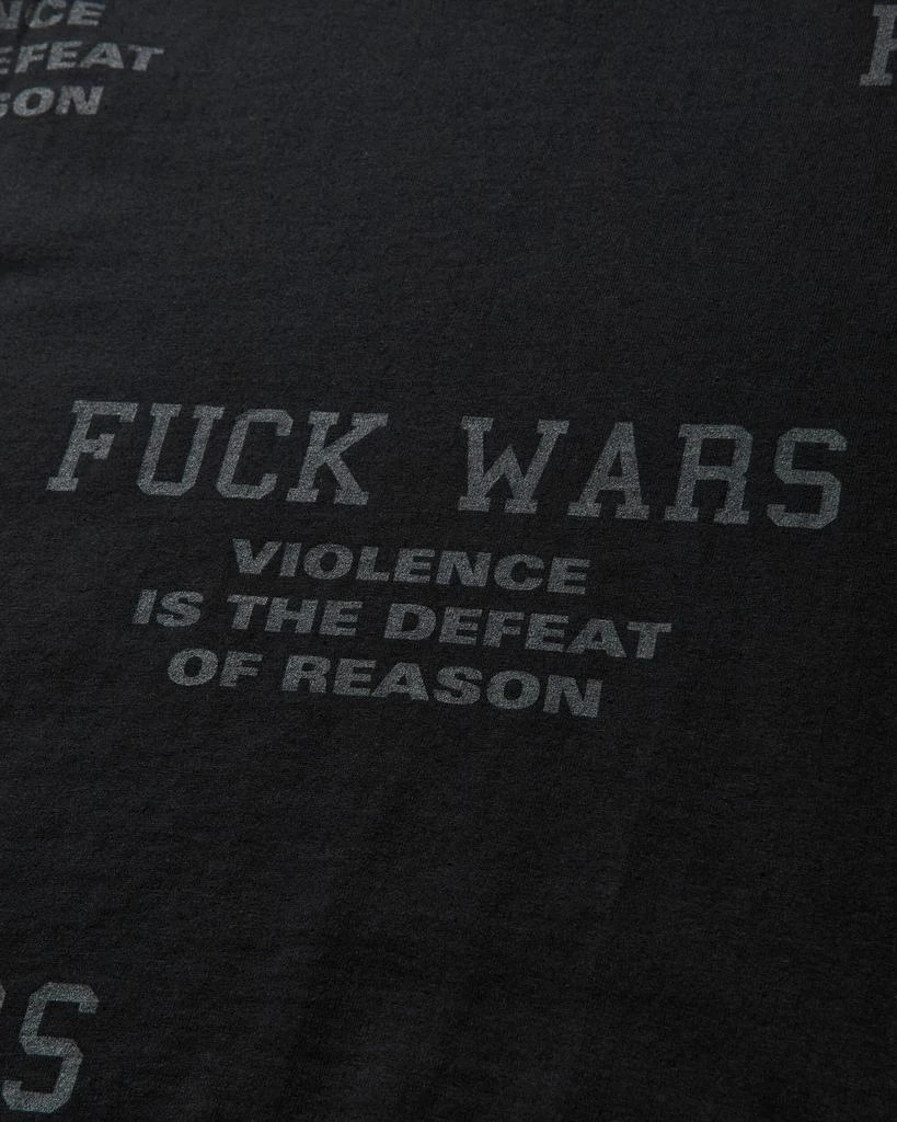 Slam Jam Men's Slam Jam Fuck Wars T-Shirt Black 3