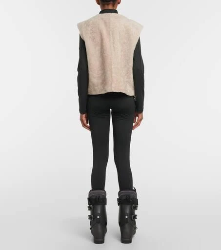 Jet Set Sleeveless shearling vest 3