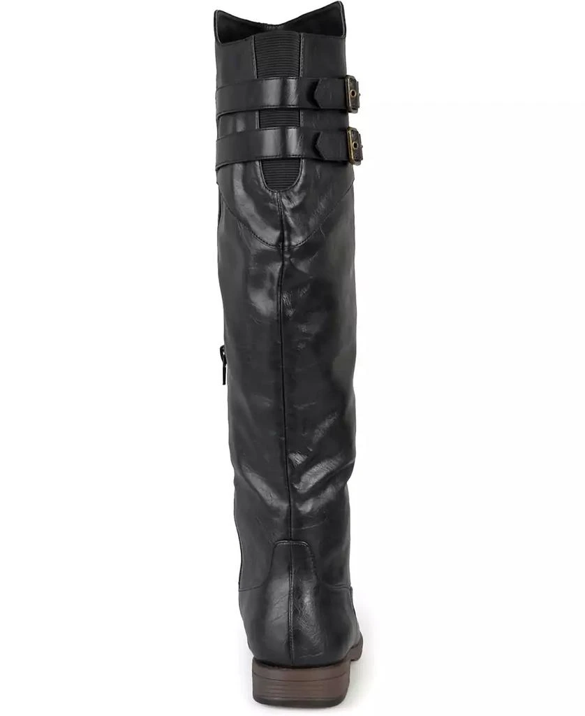 Journee Collection Women's Tori Extra Wide Calf Knee High Riding Boots 3