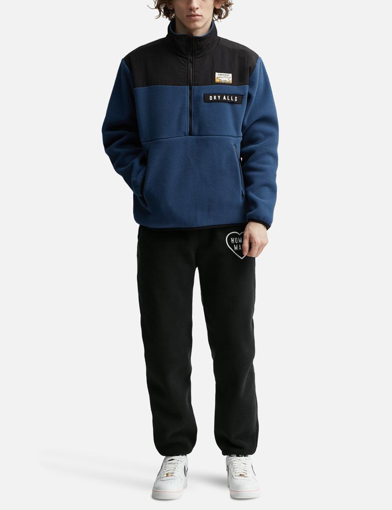 Human Made Fleece Half-Zip Jacket - BeyondStyle Human Made Fleece Half-Zip Jacket - BeyondStyle