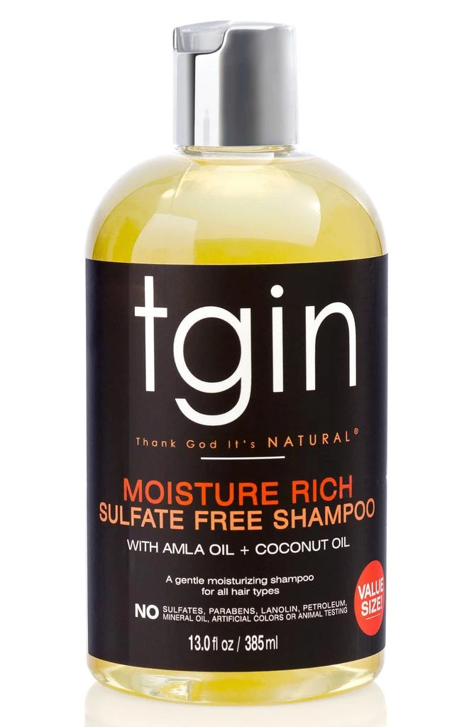 tgin Moisture Rich Sulfate Free Shampoo 1