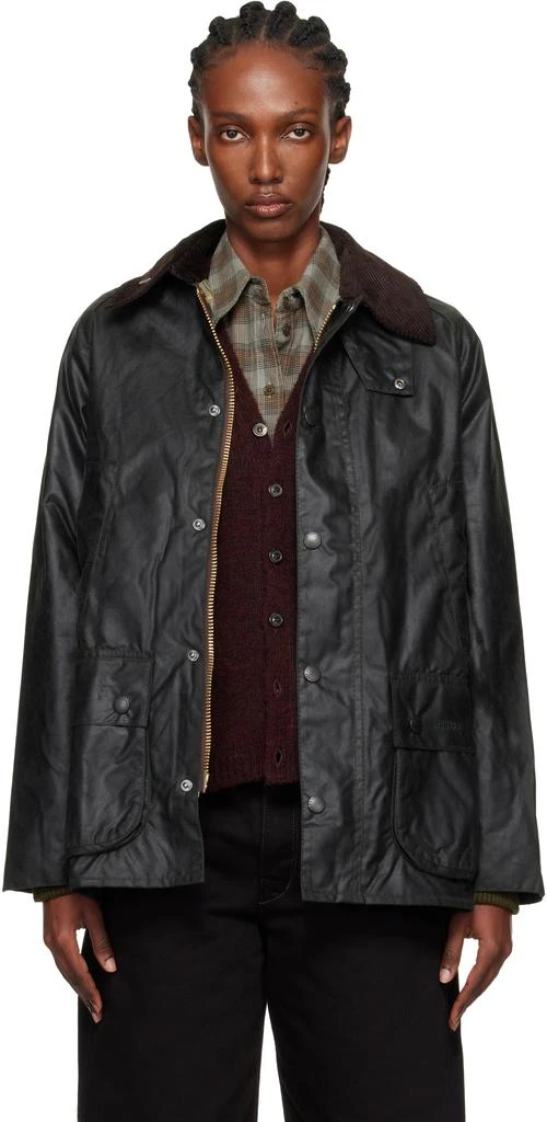 Barbour Green Bedale Waxed Jacket