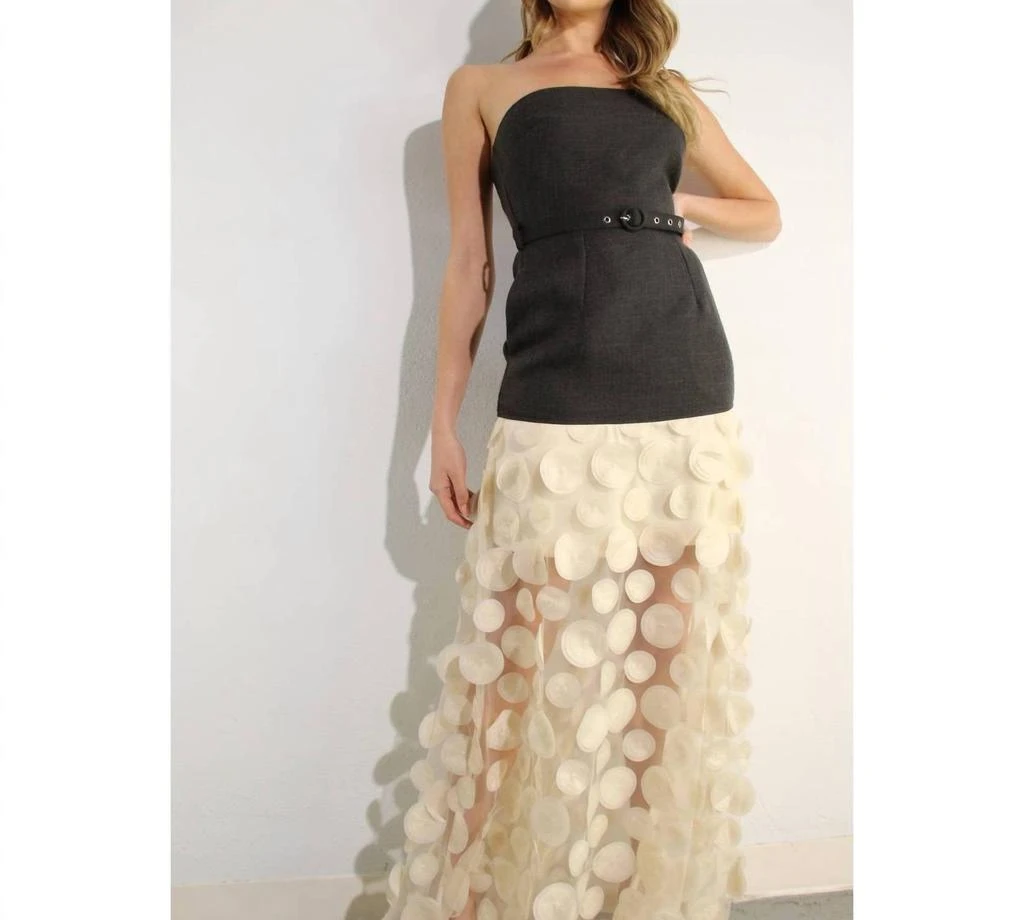 Mulla Mulla - Midnight Illusion Strapless Gown 5