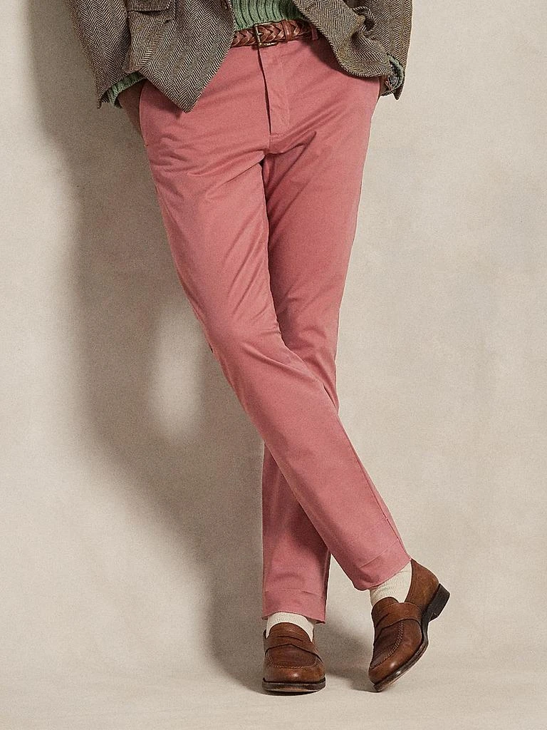 Ralph Lauren Jarrett Stretch Slim-Fit Sateen Pants 5