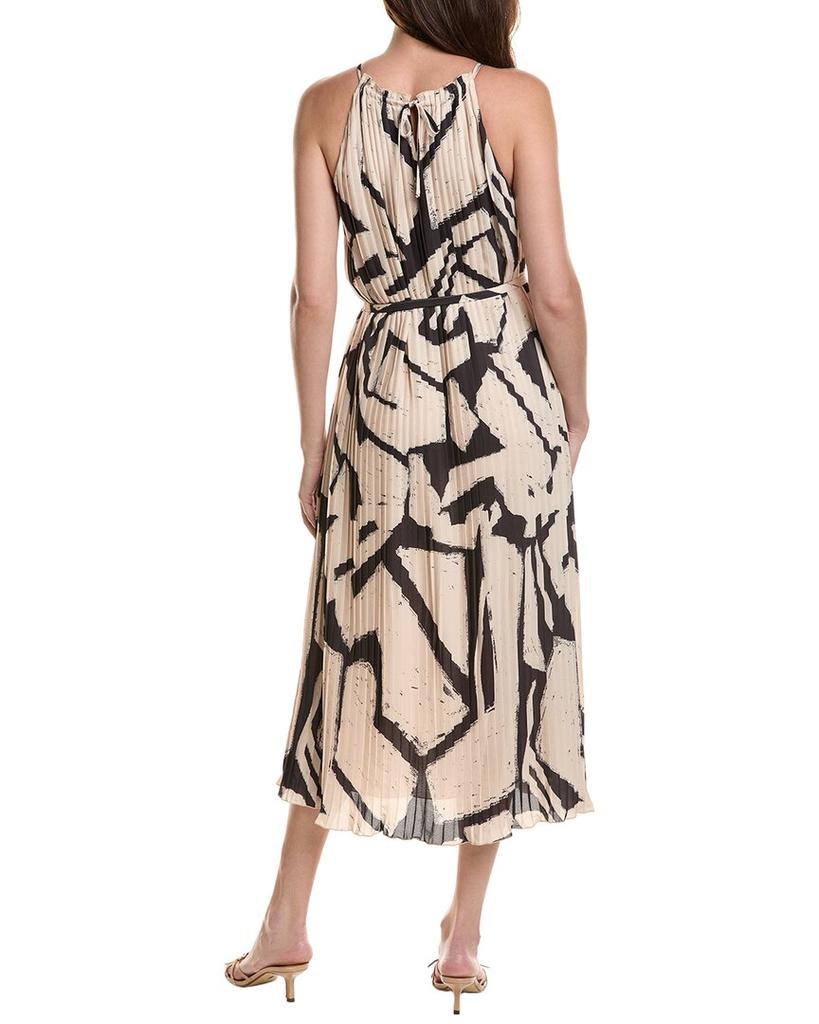 Bella Dahl Pleated Halter Maxi Dress