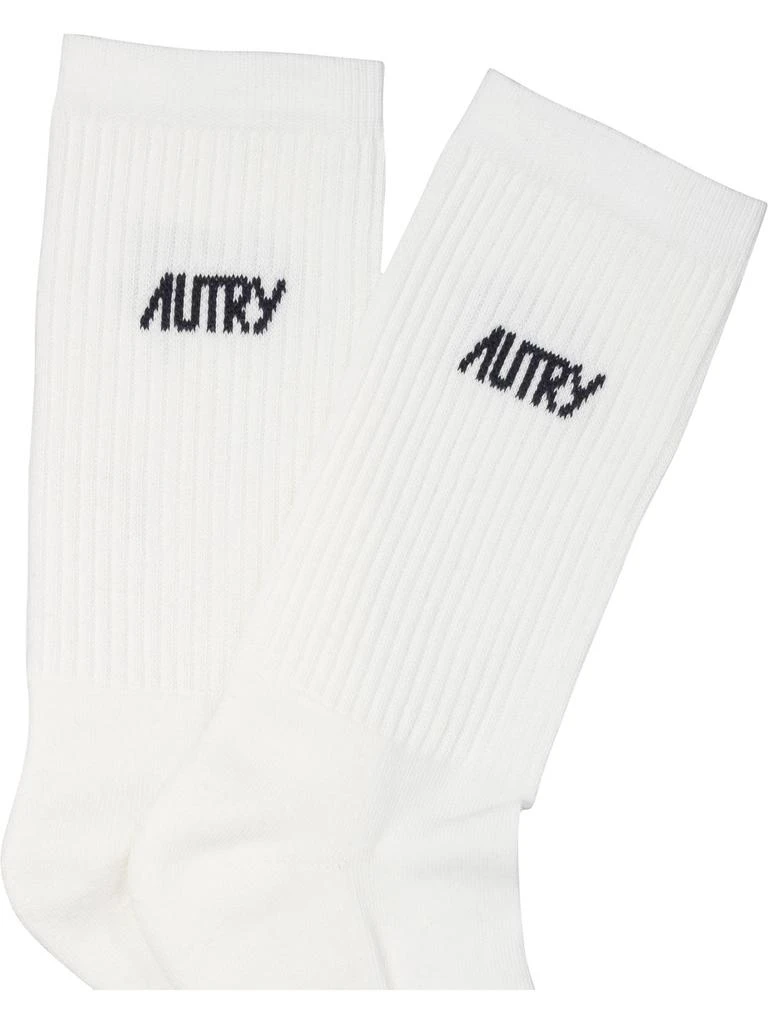 Autry COTTON WHITE SOCKS 2