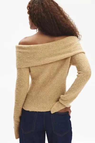 Kimchi Blue Kimchi Blue Isabel Cozy Off-The-Shoulder Sweater 4