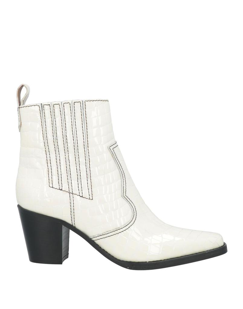 Ganni Western Wide Slouchy Flat Tubular Boot - Boots