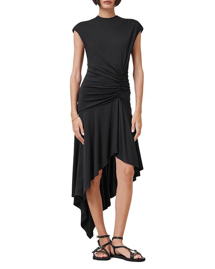 ALL SAINTS Annalie High Low Midi Dress