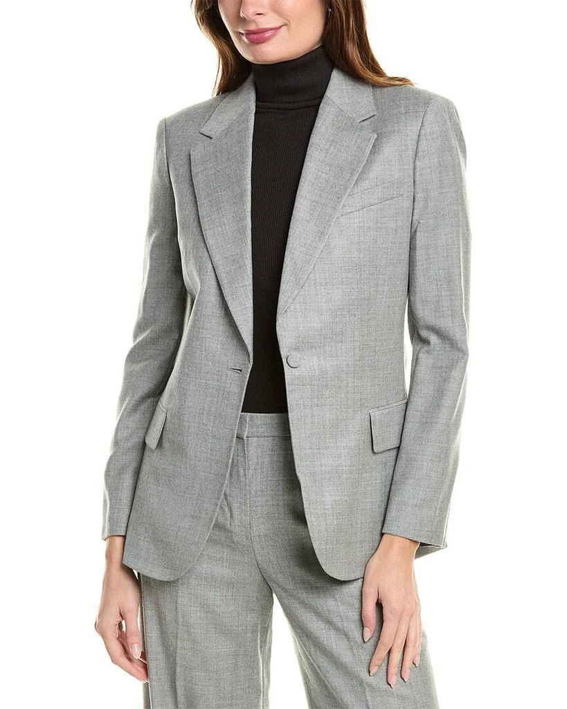 Theory Fitted Wool Blazer 1