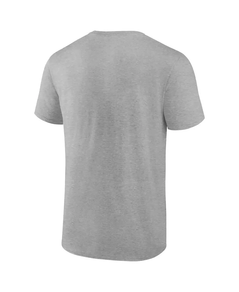 Fanatics Men's Heather Gray Los Angeles Dodgers 2024 National League Champions Locker Room T-Shirt 3