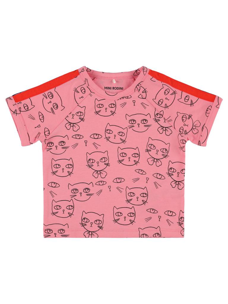 MINI RODINI Printed Organic Cotton T-shirt