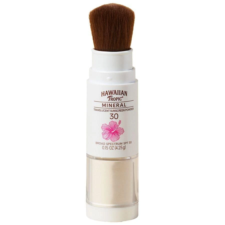 Hawaiian Tropic Mineral Powder Sunscreen Brush SPF 30