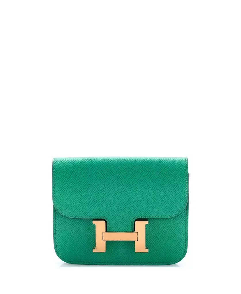 Pre-Owned HERMÉS Constance Slim Wallet Epsom 1