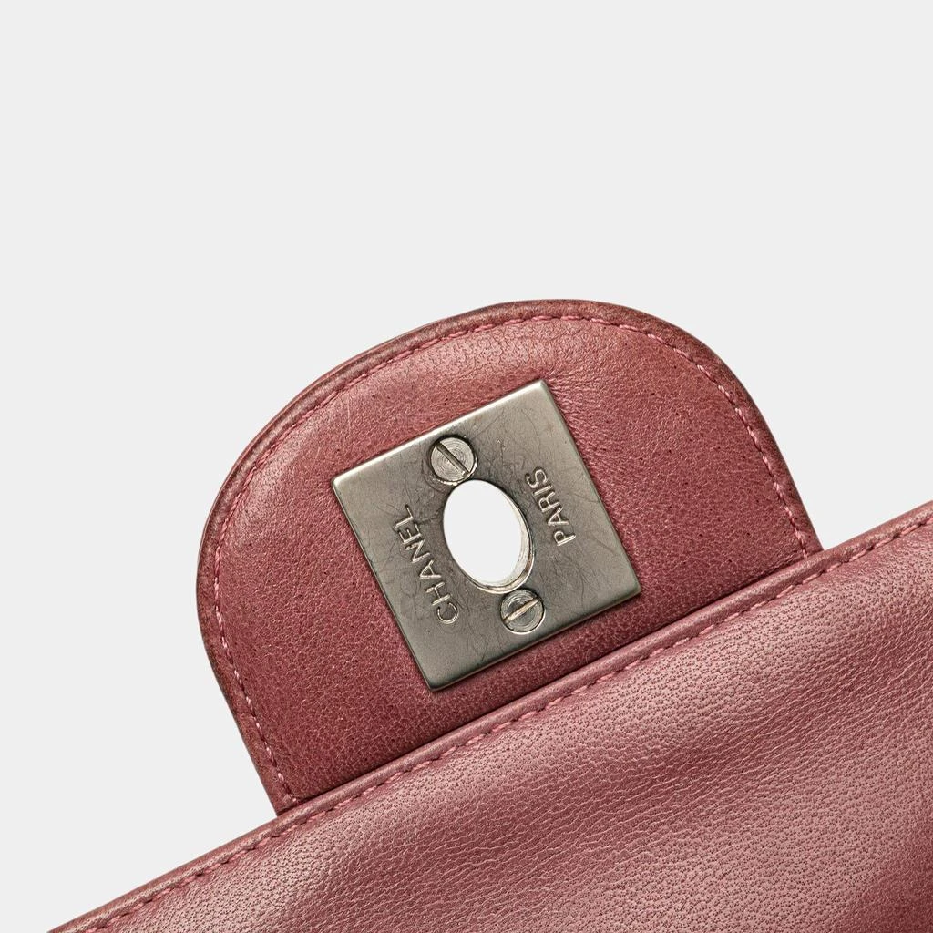 Chanel Chanel Pink Nylon New Travel Line East West Flap Bag 14