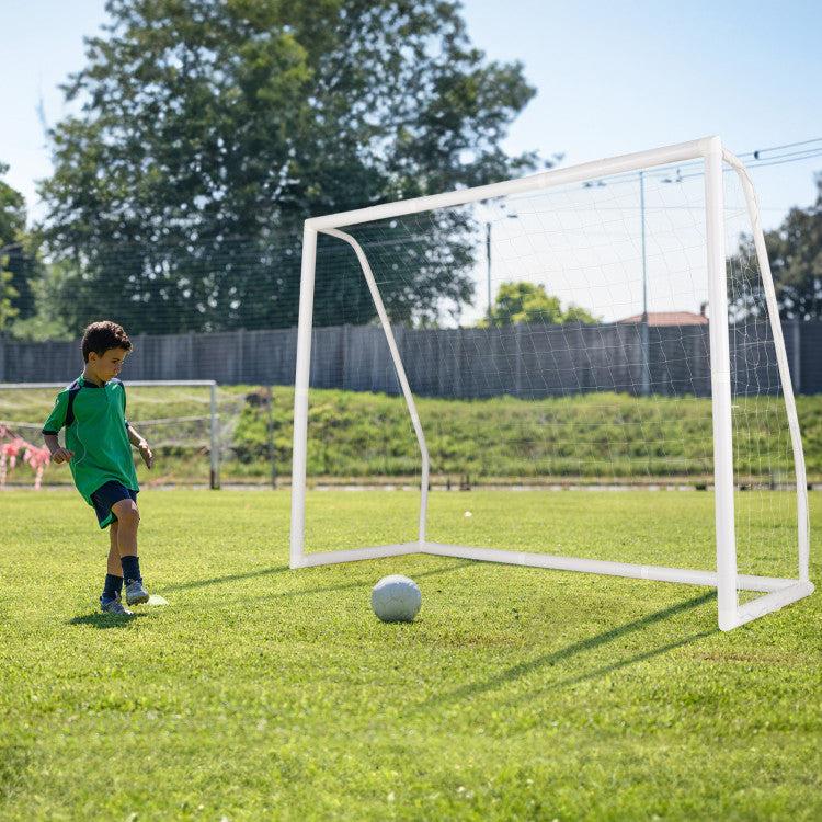 Hivvago 8
 x 6
 Soccer Goal with Ground Stakes and Soccer Cones