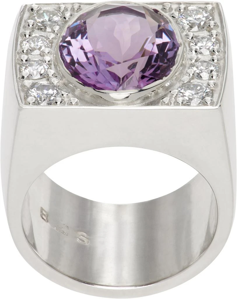 Pearls Before Swine Silver Draug Tank Ring 1