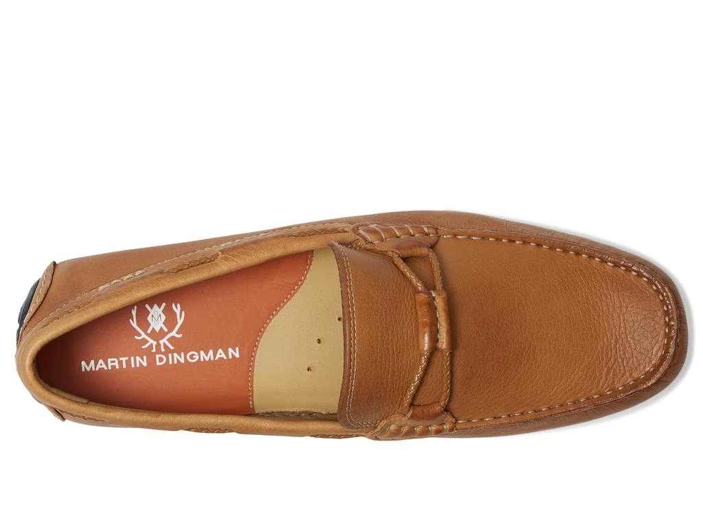 NEW MARTIN DINGMAN men’s bermuda braid loafers in cappuccino Martin Dingman Bermuda Braid Loafers - Business Casual Shoes  main image 2