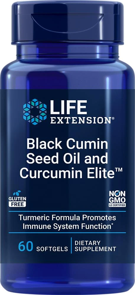 Life Extension Life Extension Black Cumin Seed Oil and Curcumin Elite™ (60 softgels)