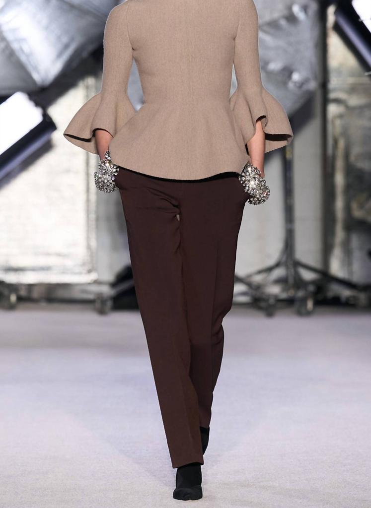 Brandon Maxwell Brandon Maxwell - Soren Crepe Cropped Trouser