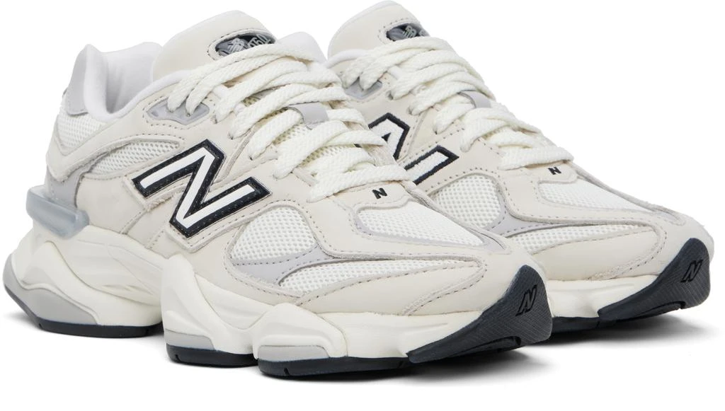 New Balance Off-White & Gray 9060 Sneakers 4
