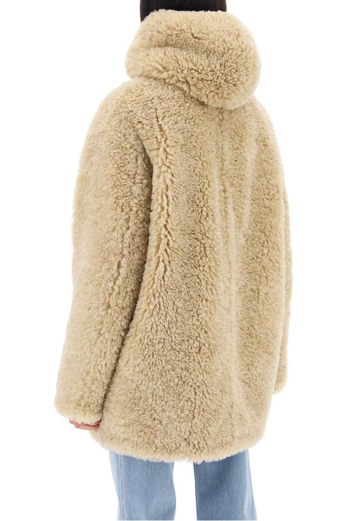 Isabel Marant Étoile Isabel marant etoile florene eco-shearling midi coat 3