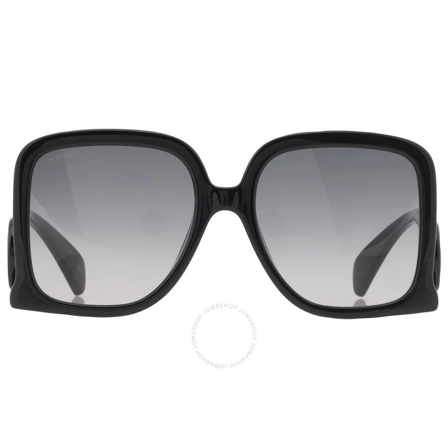Gucci Grey Gradient Square Ladies Sunglasses GG1326S 001 58 1