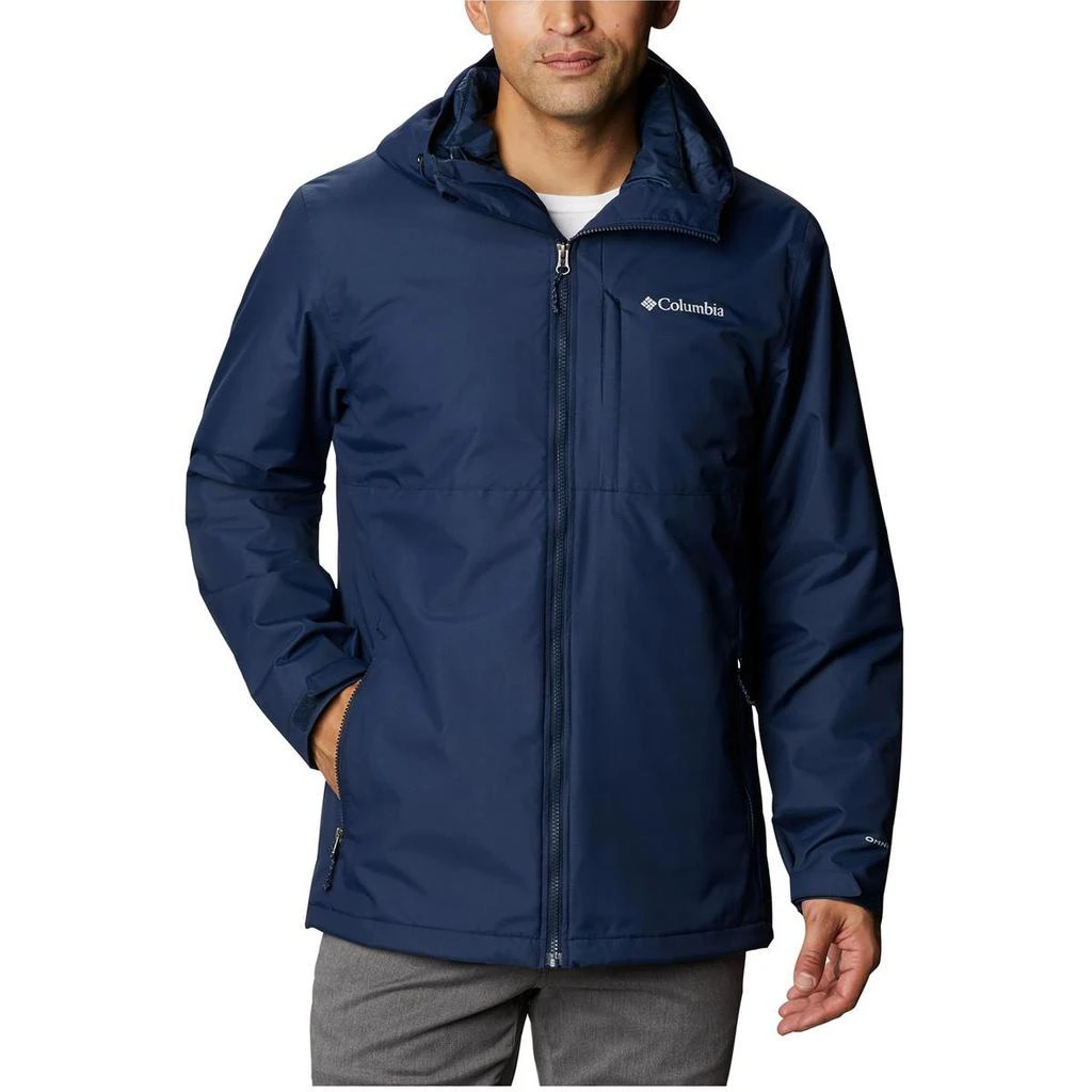 Columbia Columbia Mens Interchange Logo Warm Raincoat 1