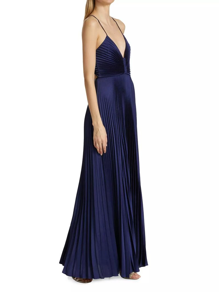 A.L.C. Aries Floor-Length Pleated Gown 2