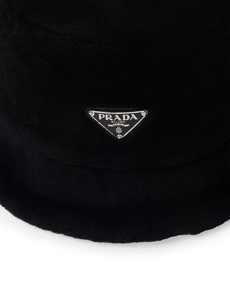 Prada Shearling Bucket Hat 3