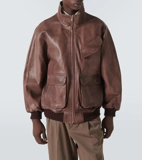 AURALEE Leather blouson 3
