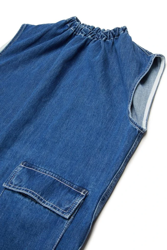 MM6 MM6 Maison Margiela Kids Sleeveless Denim Dress 3